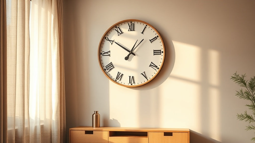 Modern Wall Clock for Living Room: How to Choose the One That Actually Anchors Your Space