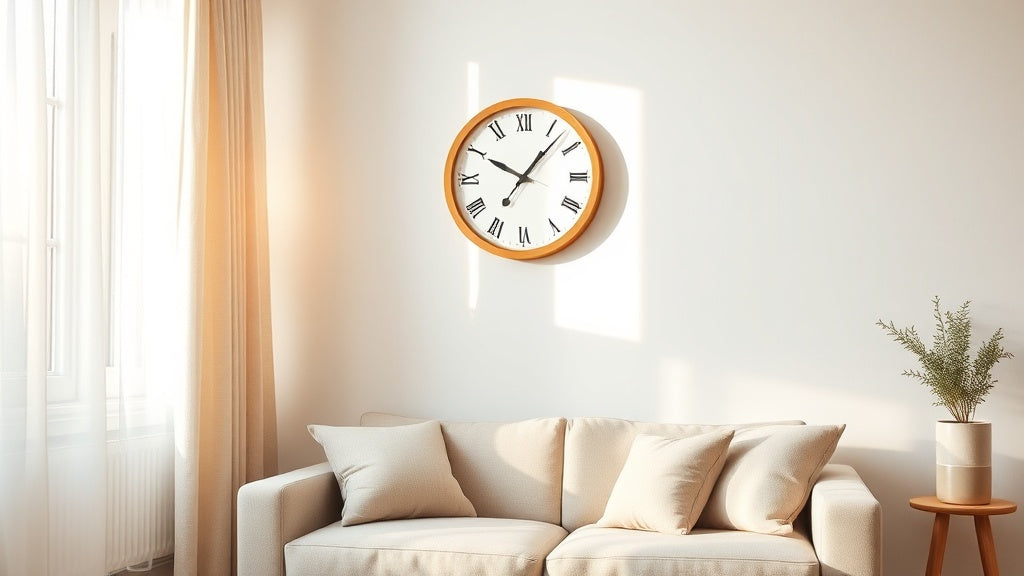 Best Wall Clock for Small Apartments: Scale, Color, and Style That Actually Work