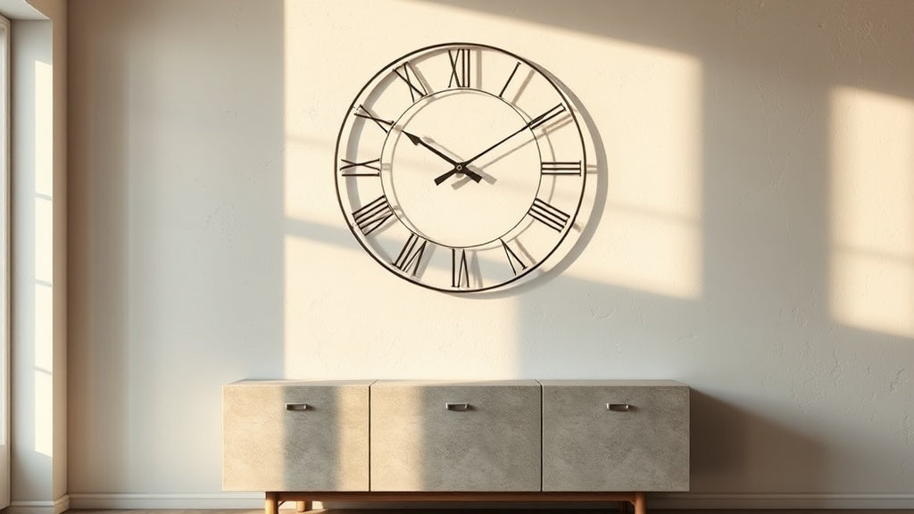 Modern Wall Clock with Geometric Design: How to Make Time a Statement