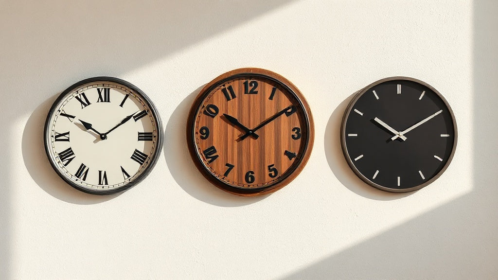 Clock Face Design Styles Explained: From Roman Numerals to Marker-Only Dials