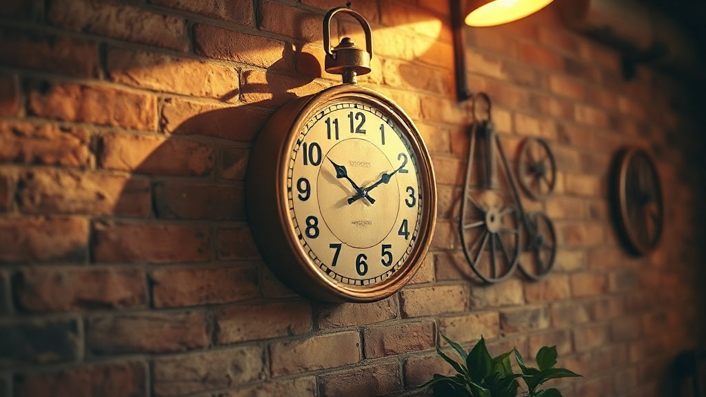 Wall Clock with Copper Finish: How to Style This Warm Metal in Your Home