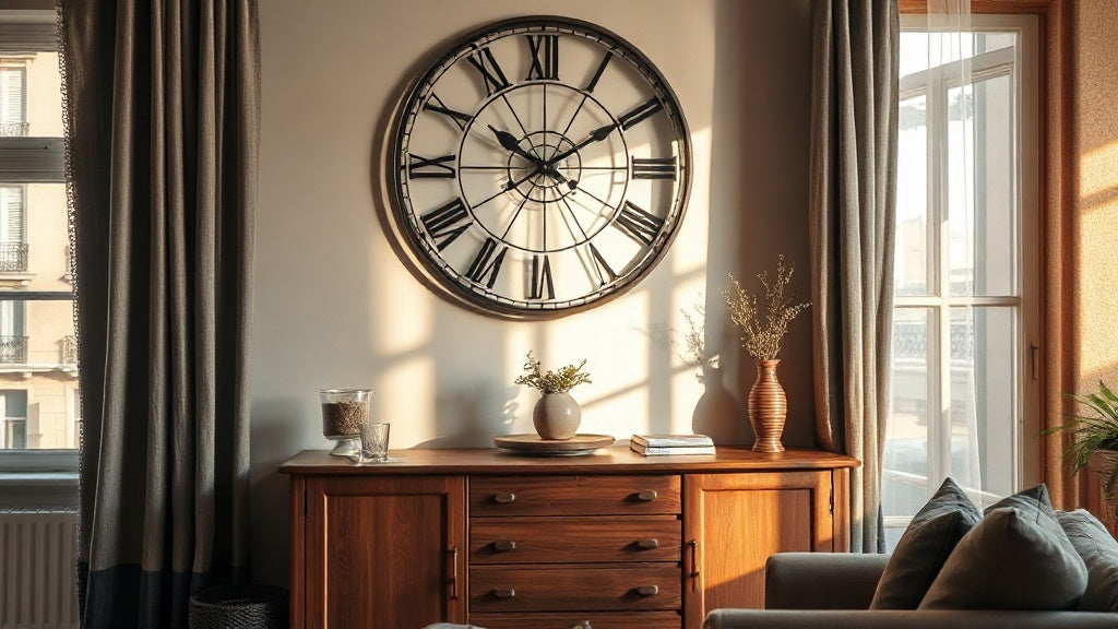 How to Match a Wall Clock to Room Furniture: A Practical Style Guide