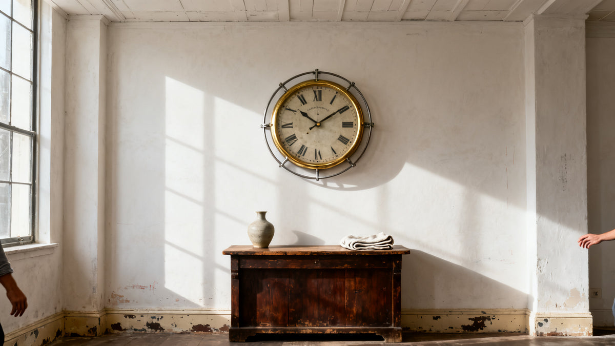Best Large Wall Clock for High Ceilings: How to Get the Scale Right