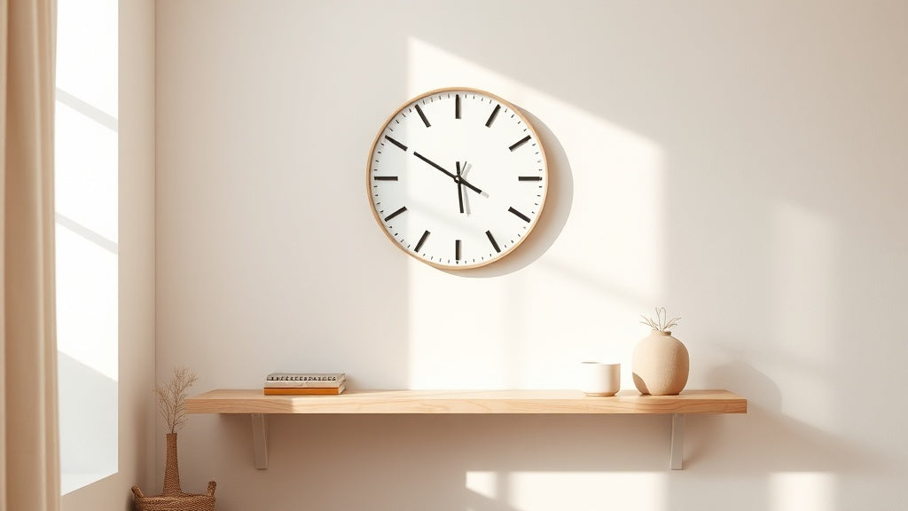 Best Minimalist Wall Clocks Under $50: Clean Design Without the Compromise