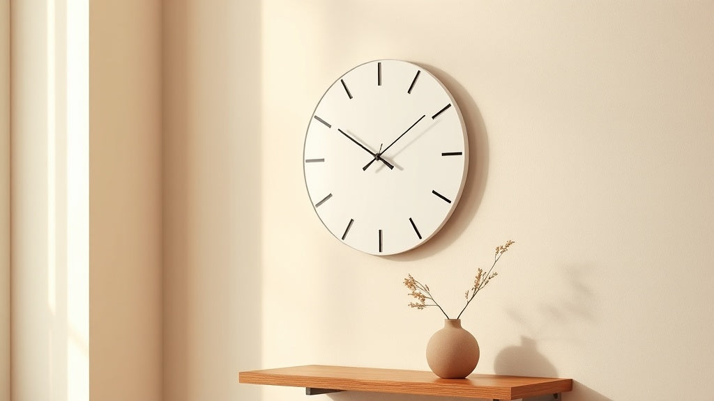 Minimalist Clocks with Thin Metal Hands: Why Less Really Is More on Your Wall