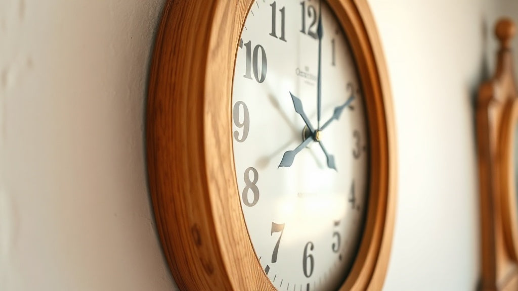 Wall Clock with Solid Wood Frame: How to Tell Real Wood from Fakes