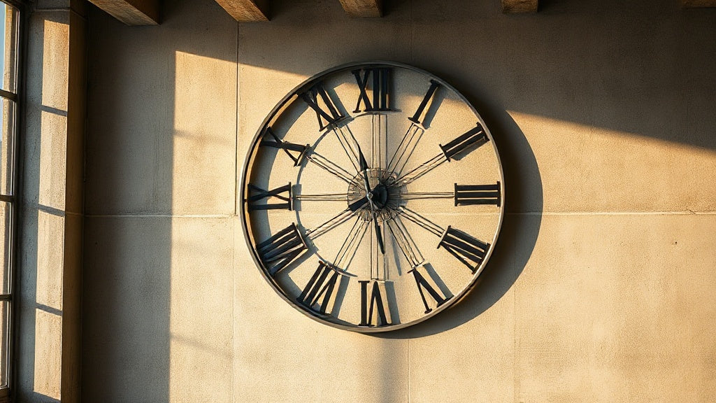 Wall Clock with Roman Numerals: How to Make a Classic Dial Feel Completely Modern