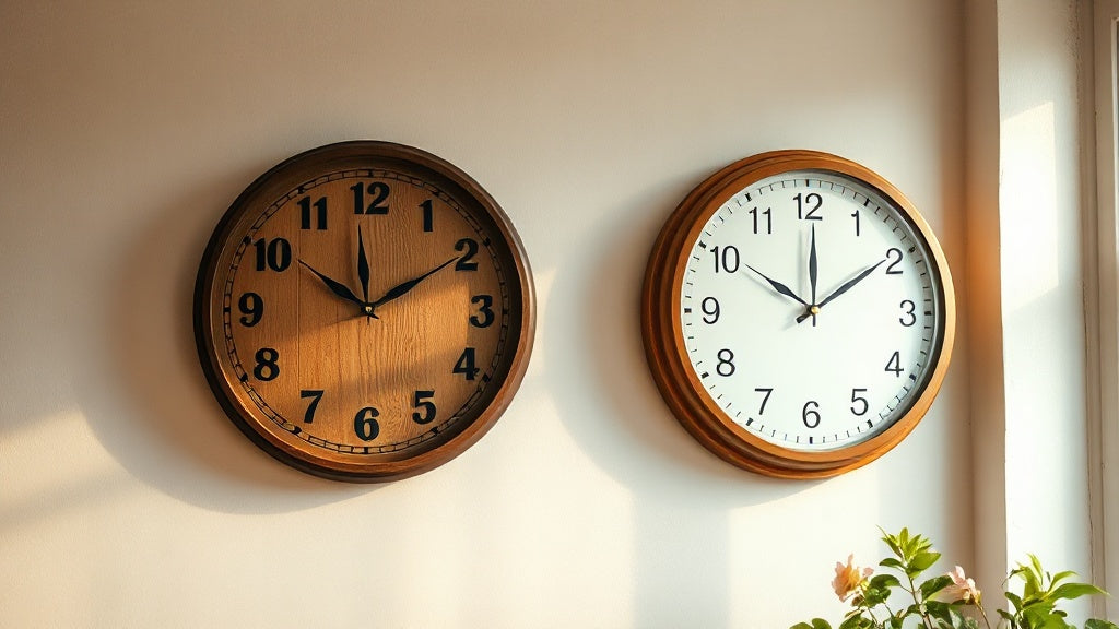 Silent Wall Clock vs Ticking Wall Clock: Which One Actually Belongs in Your Home?