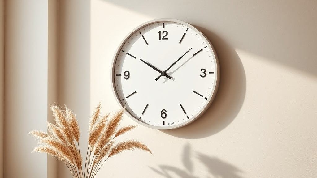 Modern Wall Clock White Face: Why Clean Design Never Goes Out of Style