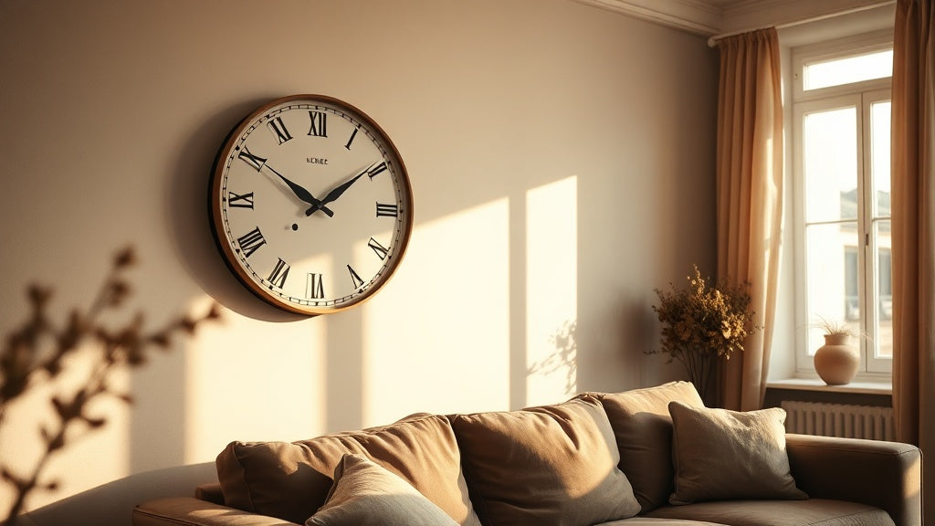 What Is a Sweep Movement Wall Clock? (And Why It Actually Matters for Your Home)