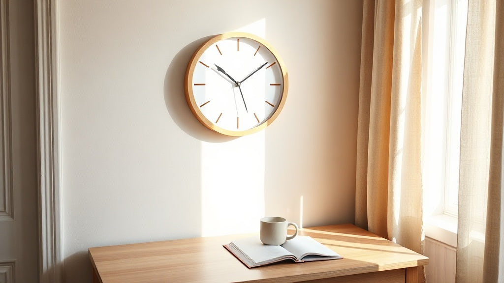 Best Minimalist Wall Clock for Your Home Office: Designs That Actually Help You Focus