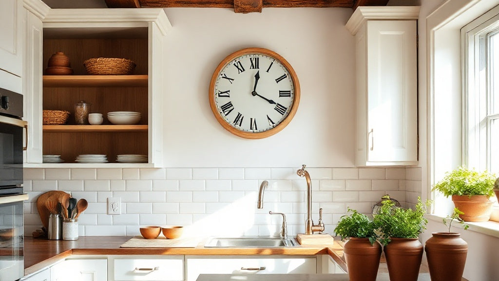 Best Wall Clock for Kitchen Decor: Styles That Actually Work in a Busy Kitchen