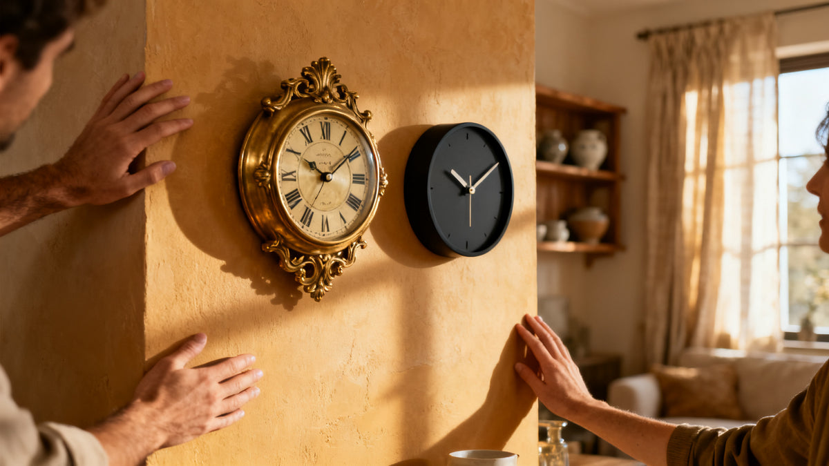 Vintage Clock vs Modern Clock: How Each Style Shapes Your Home Decor