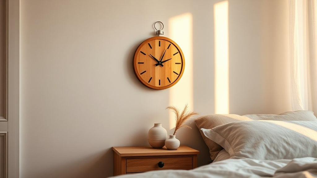 Best Wall Clock for Bedroom Quiet Movement: Styles That Won't Wake You Up