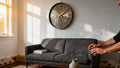 Large Wall Clock Above Sofa: Height, Centering, and Styling Tips That Work