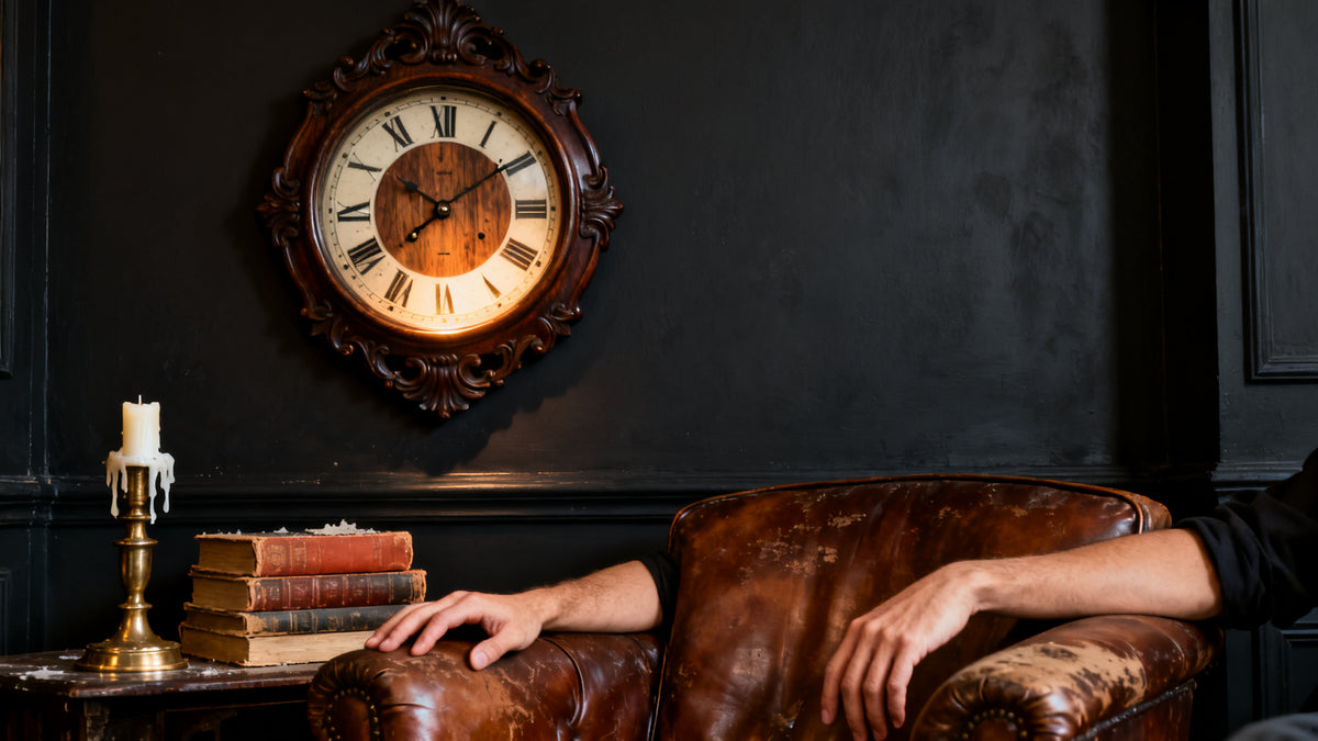 Wall Clock for Dark Academia Interior Style: Ornate Picks for Moody Rooms