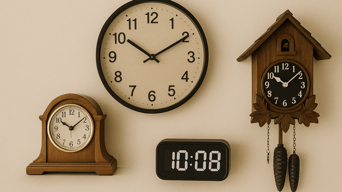 Typ Clock The Different Types of Clocks – Complete Guide – CasaClock®