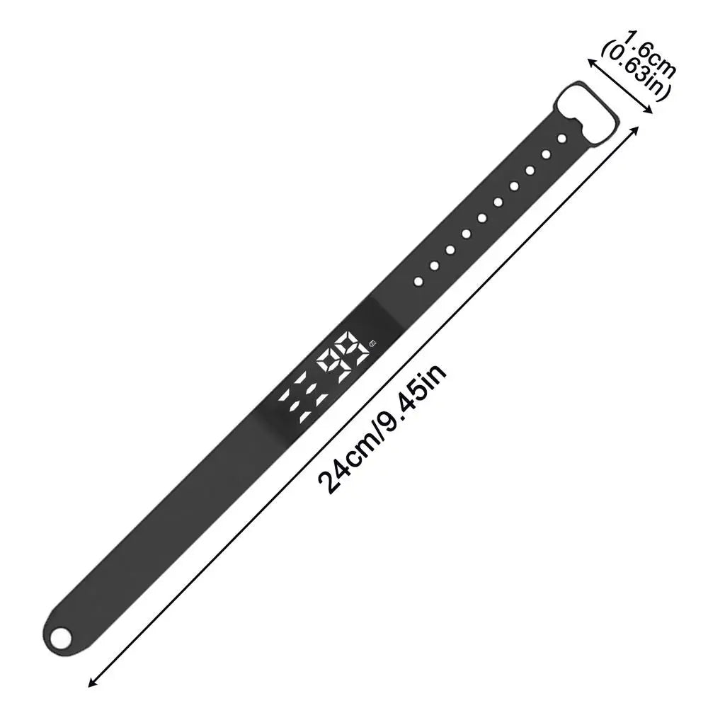 Vibrating Alarm Bracelet | Silent Wake-Up & Health Tracking