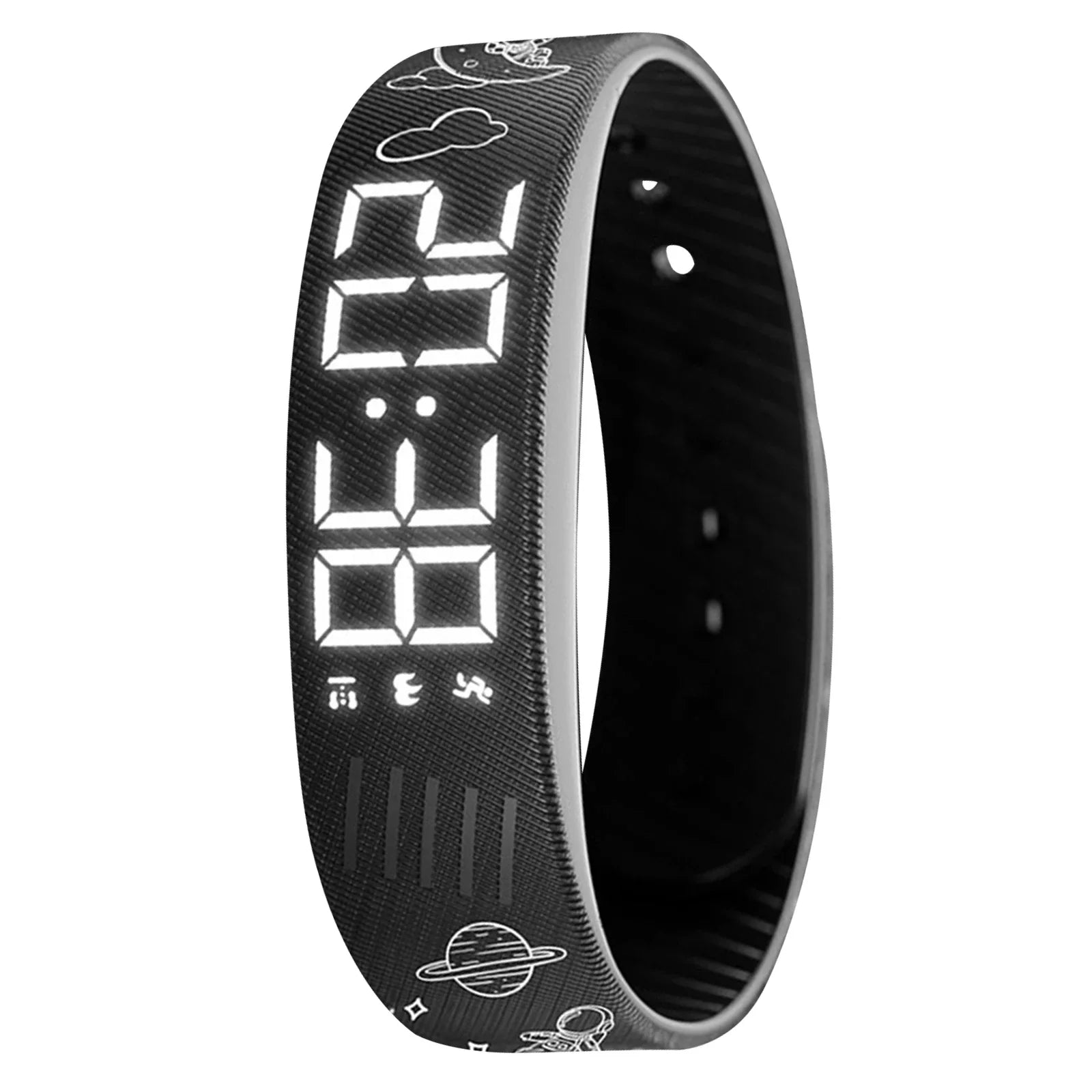 Vibrating Alarm Bracelet - Silent Wake-Up Watch with Gentle Vibration
