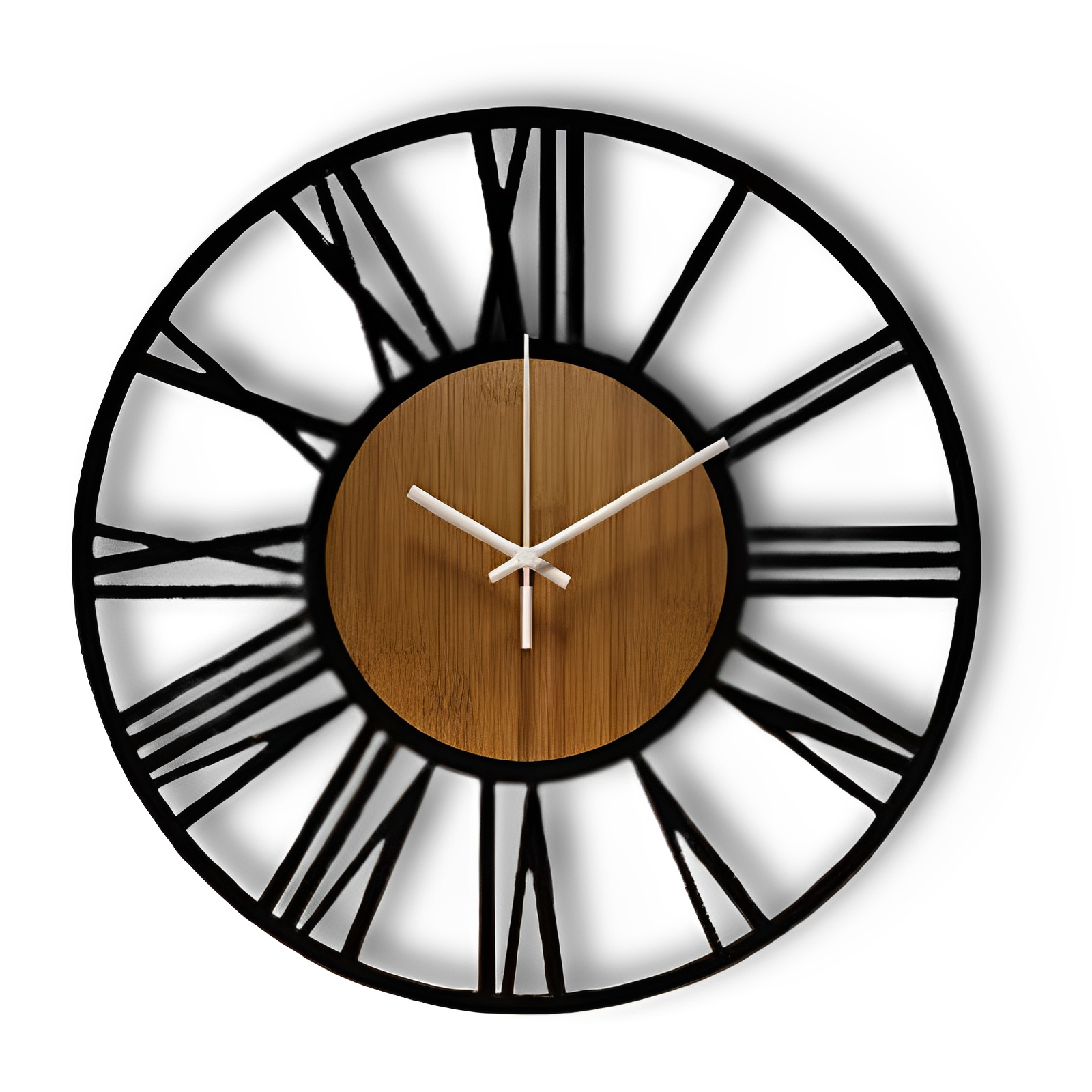 Scandinavian Wooden Wall Clock