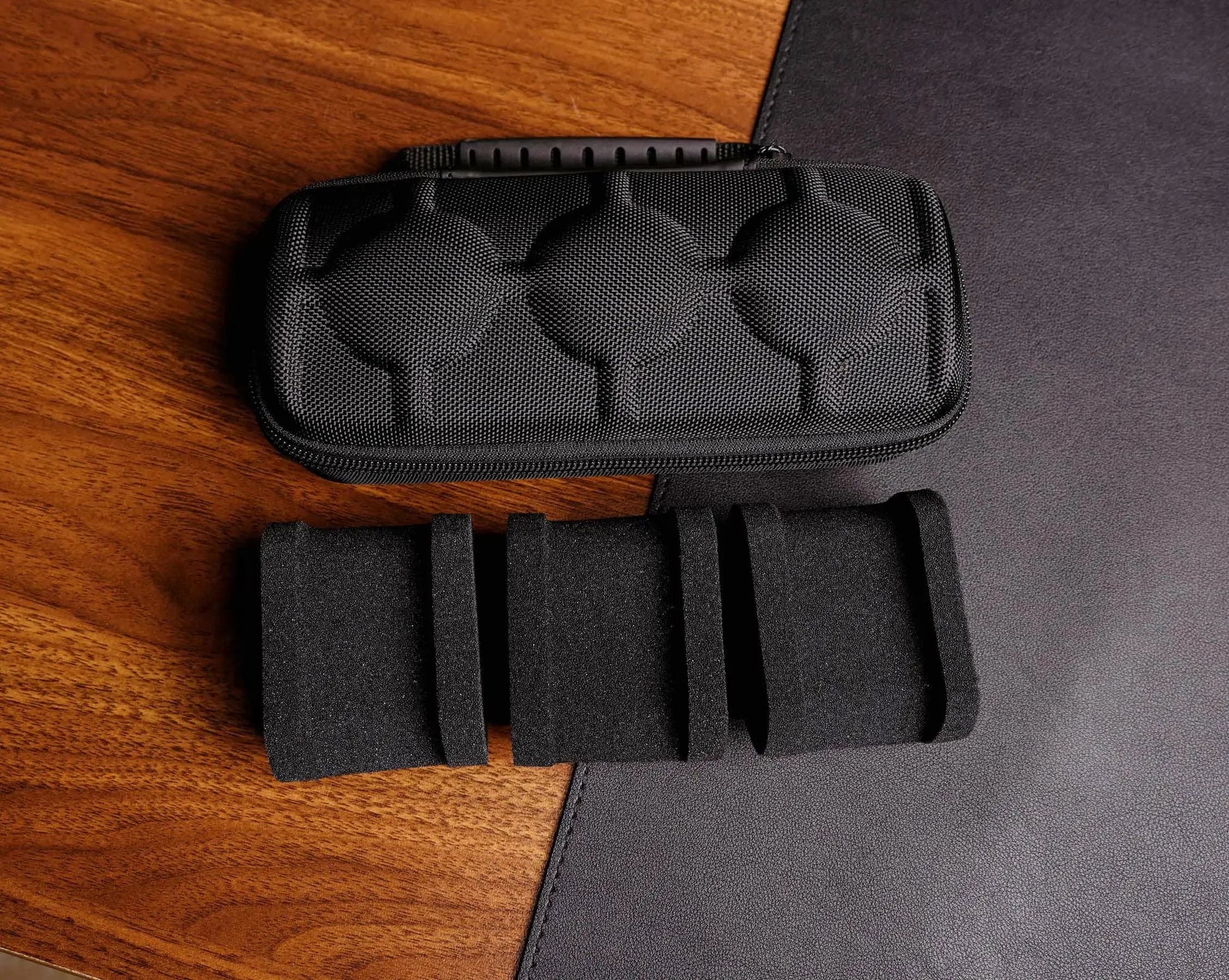 Travel Watch Case - Hard Shell with Fitted Pillow | Watch Storage