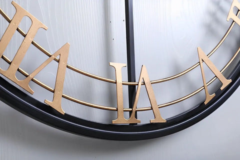 Grande Horloge Murale Design