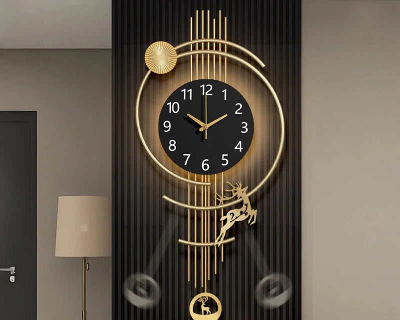 Digital Wall Clock with Clear Display - Humidity-Resistant Bathroom Clock
