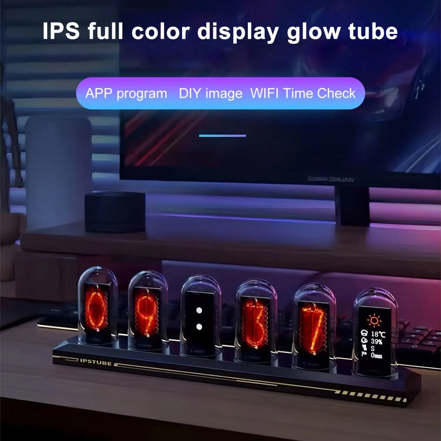 Retro Nixie Tube Digital Clock
