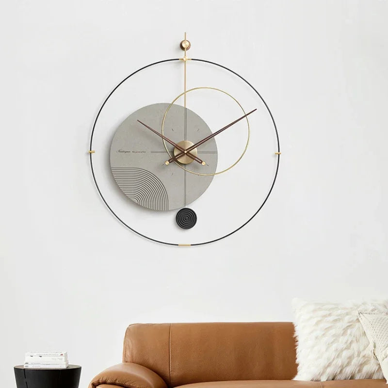 Large 80cm Designer Wall Clock