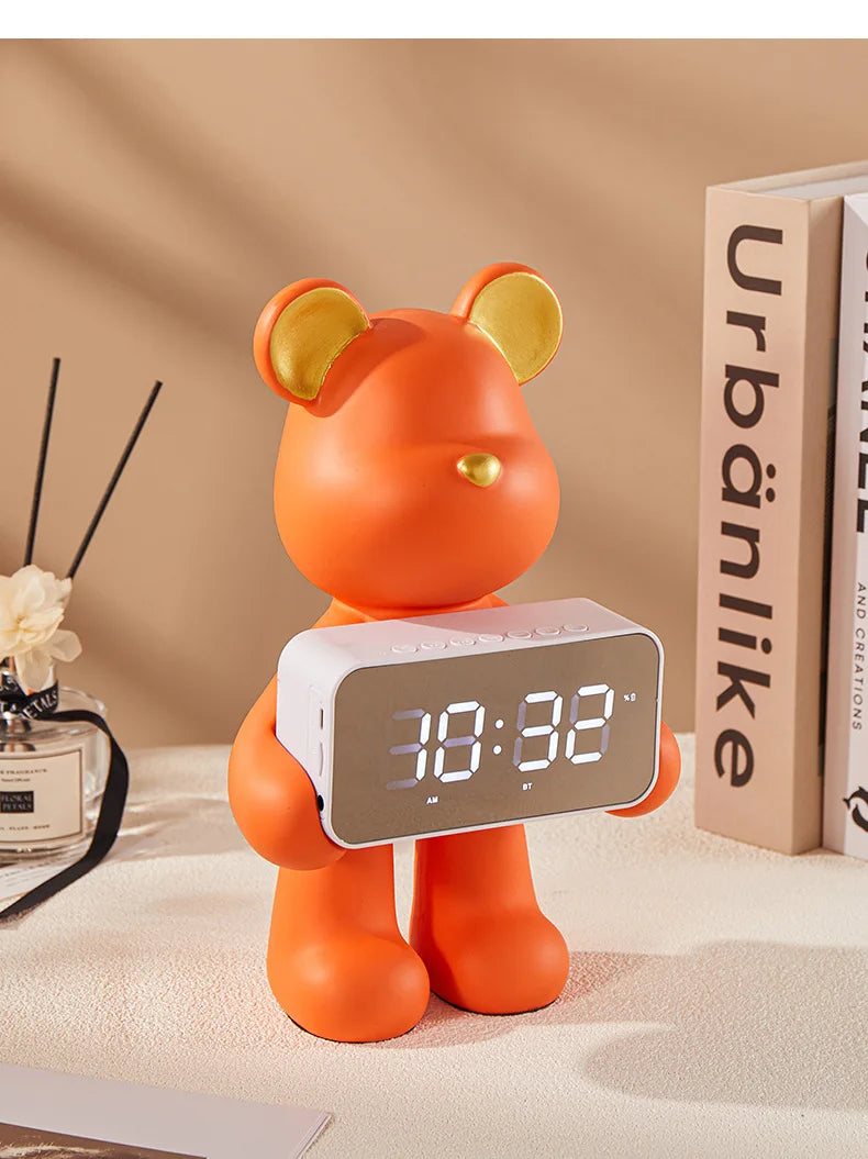 LED Teddy Bear Alarm Clock