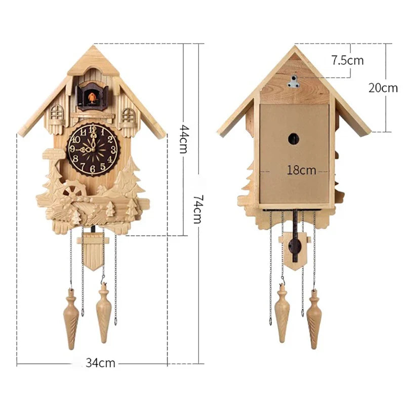 Luxury Wooden Cuckoo Clock