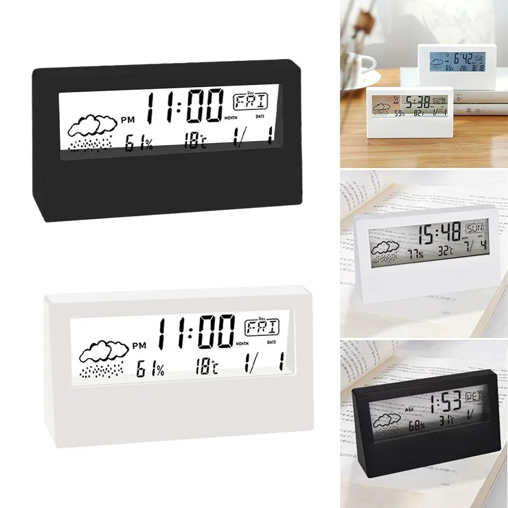 LCD Weather Alarm Clock