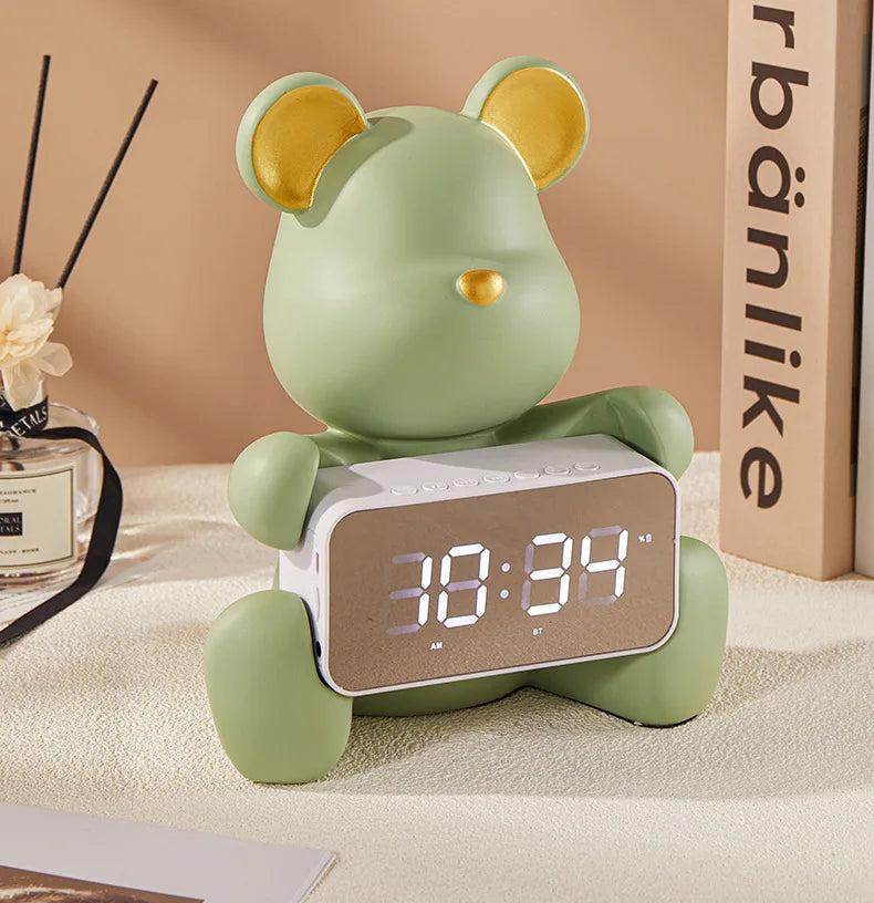 LED Teddy Bear Alarm Clock