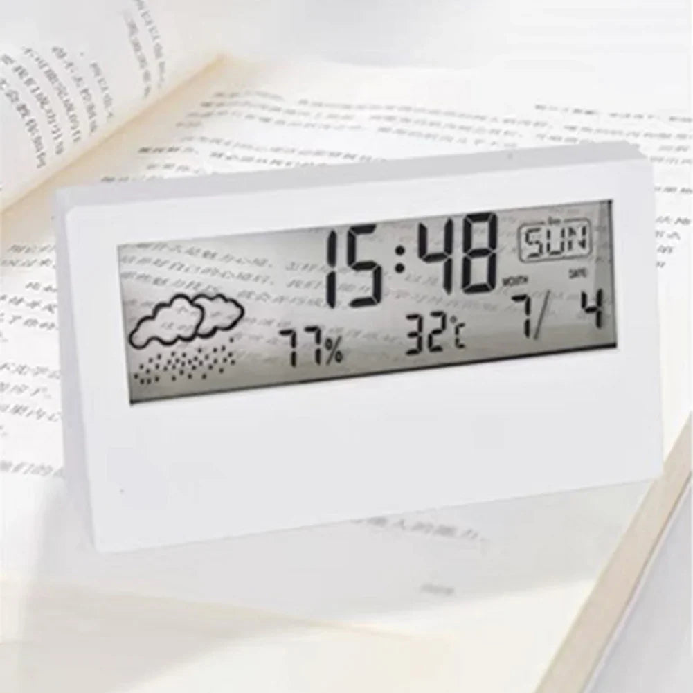 LCD Weather Alarm Clock