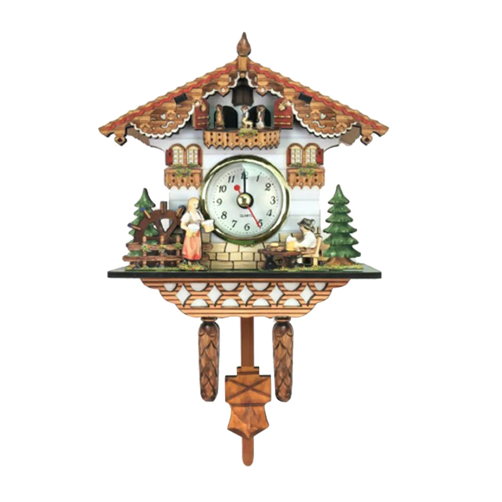 Forest-Themed Cuckoo Clock