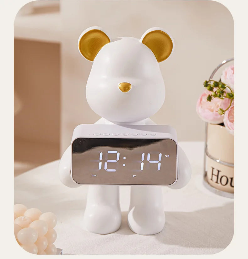 LED Teddy Bear Alarm Clock