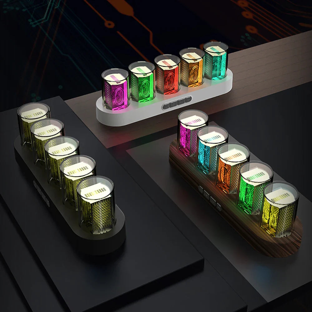 Nixie Tube RGB Design Clock