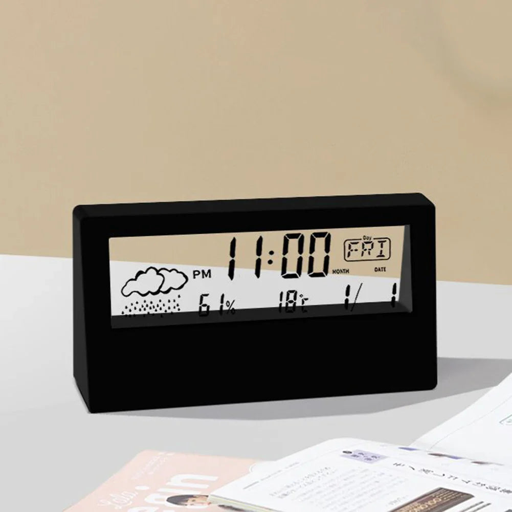 LCD Weather Alarm Clock