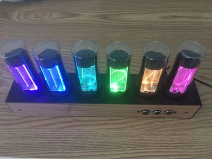 Vintage Wood Nixie Tube Clock