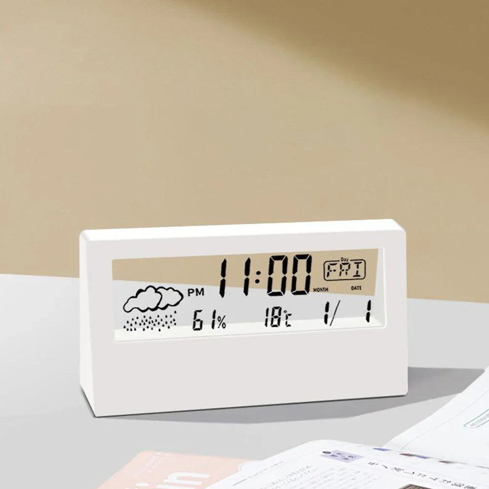 LCD Weather Alarm Clock