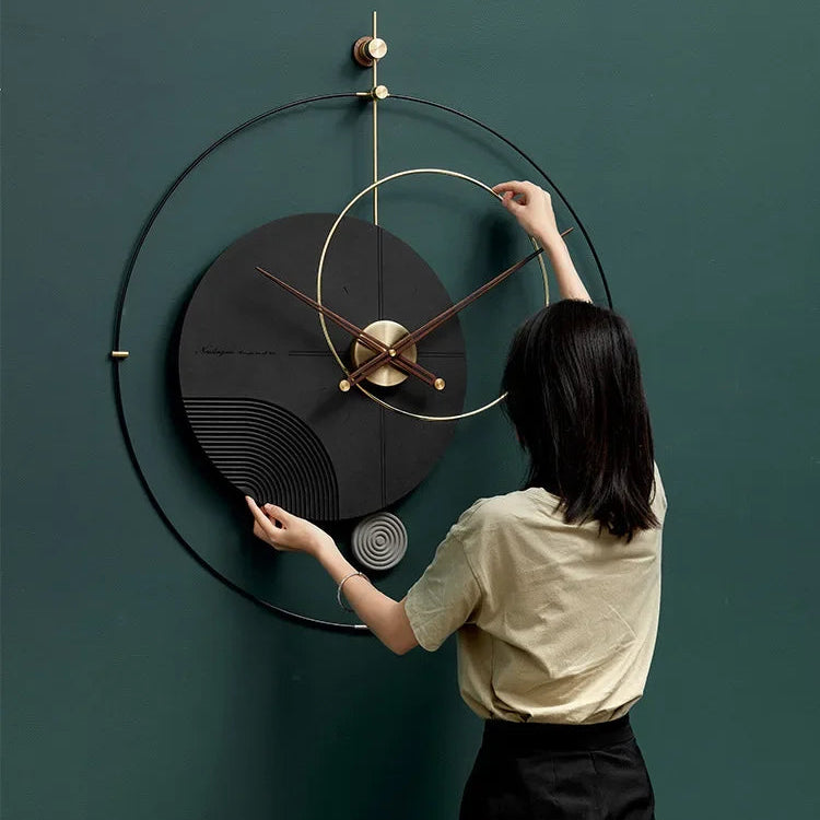 Large 80cm Designer Wall Clock