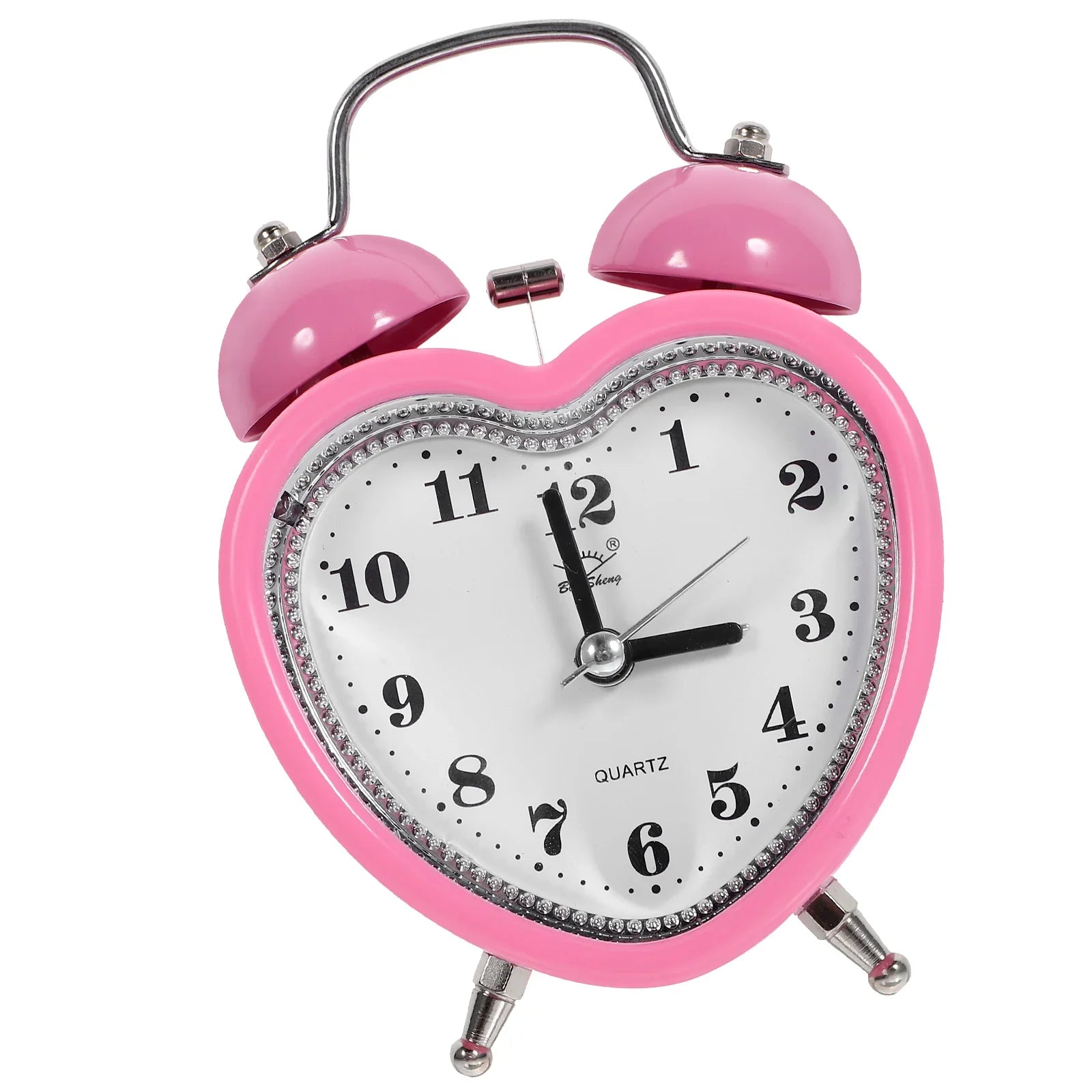 Pink Heart Alarm Clock