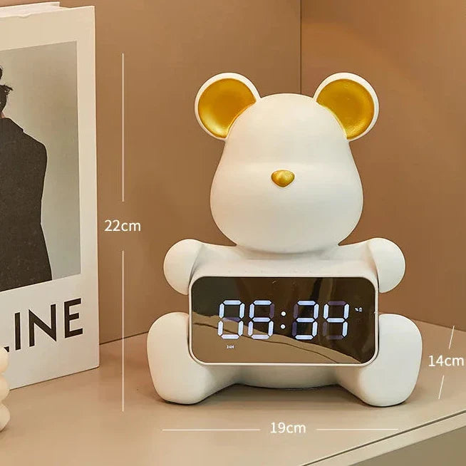 LED Teddy Bear Alarm Clock