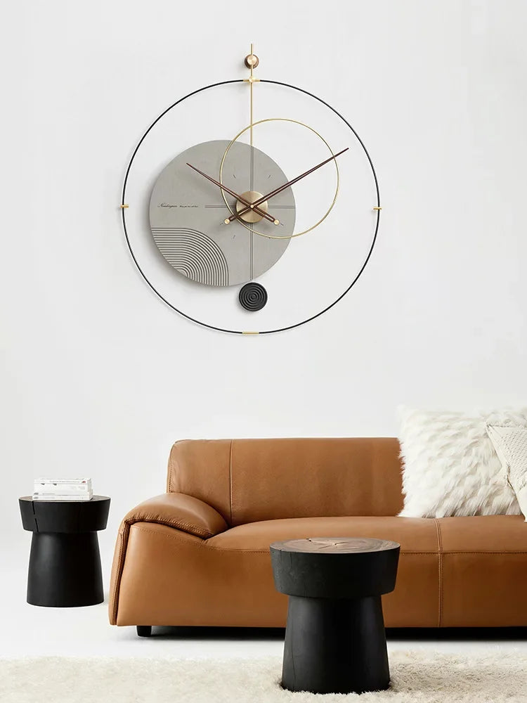 Large 80cm Designer Wall Clock
