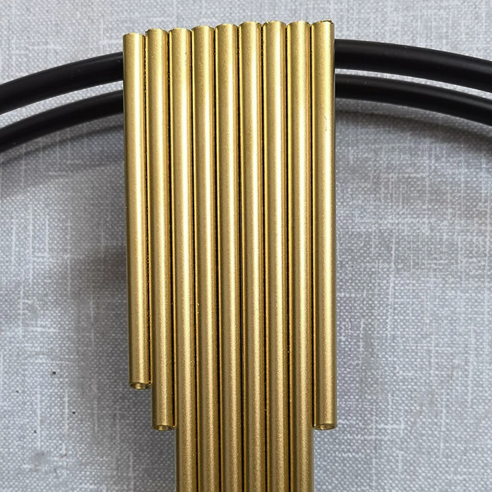 Modern Gold Wall Clock