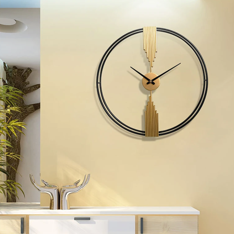 Modern Gold Wall Clock