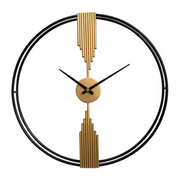 Modern Gold Wall Clock
