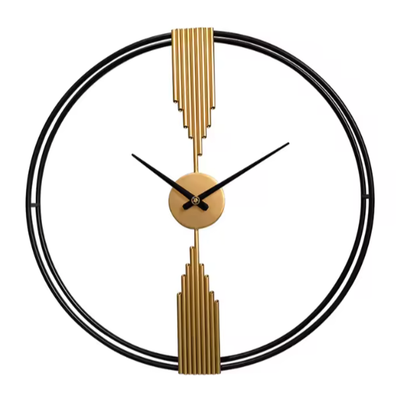 Modern Gold Wall Clock