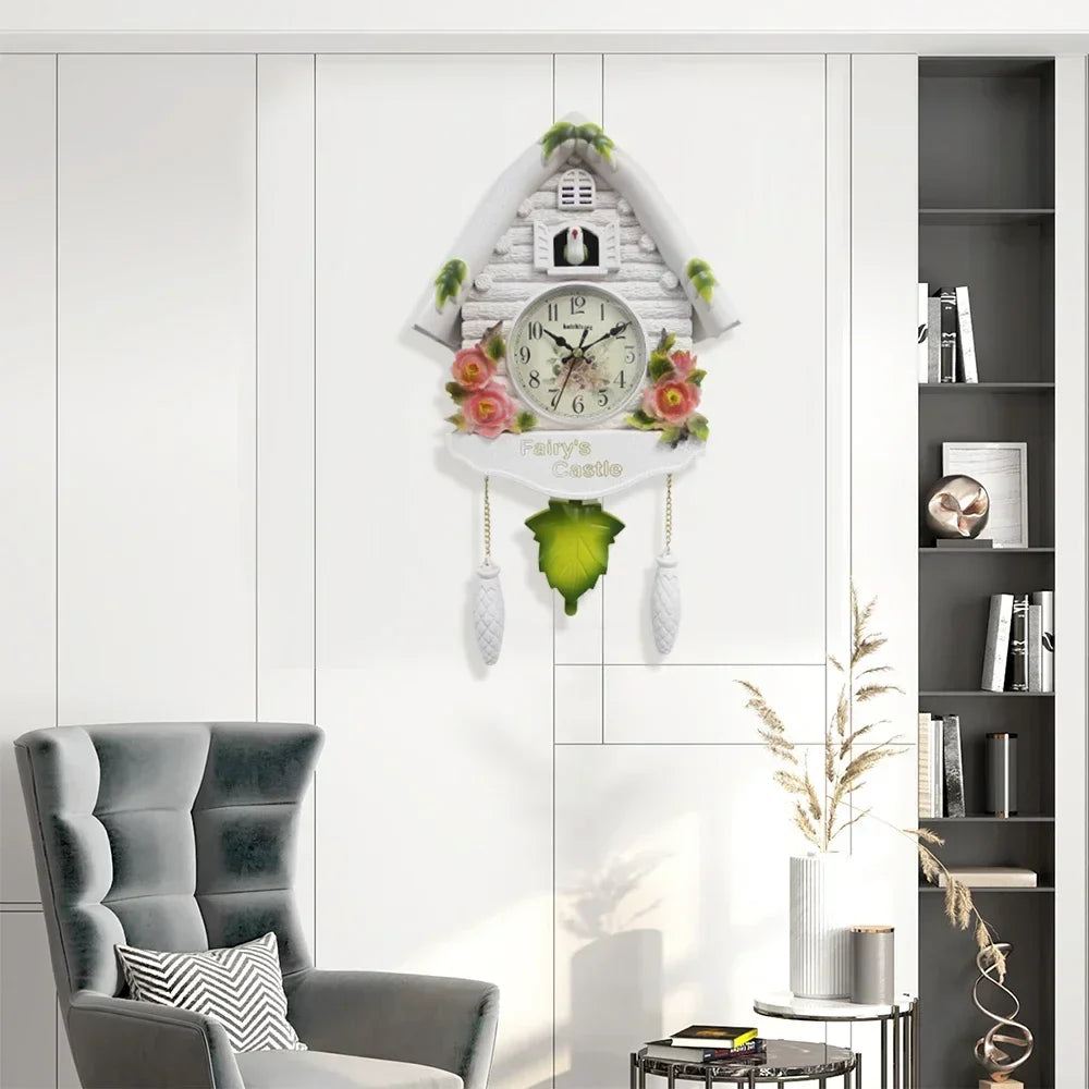 White Cuckoo Clock