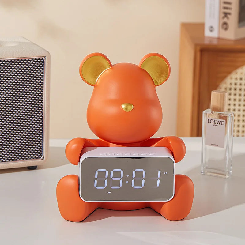 LED Teddy Bear Alarm Clock